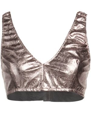 Kristina Ti Top Polyester, Elastane - Grey