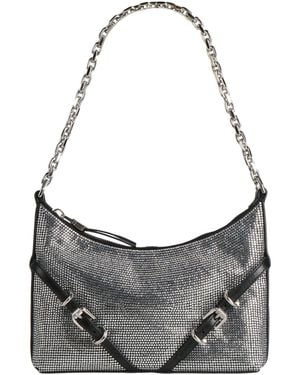 Givenchy Handbag Viscose, Silk, Leather - Grey