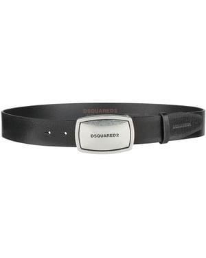 DSquared² Belt Leather - Black