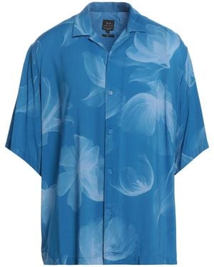 ARMANI EXCHANGE Azure Shirt Viscose - Blue