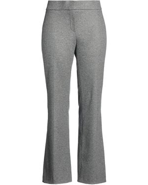 Seductive Light Pants Polyester, Wool, Elastane - Gray