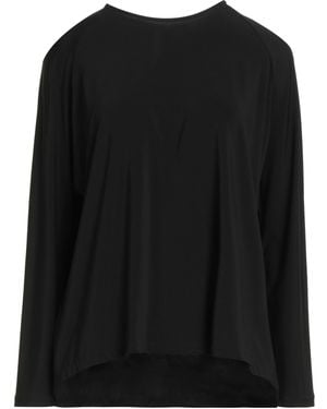 Siyu T-Shirt Viscose, Elastane - Black