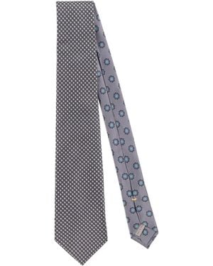 Canali Corbata y pajarita - Gris