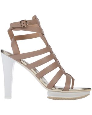 Hogan Thong Sandal - Metallic