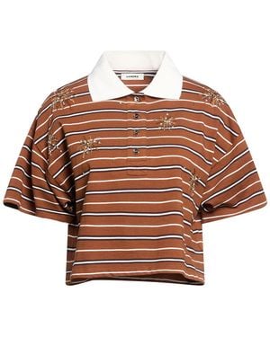 Sandro Polo Shirt Cotton - Brown