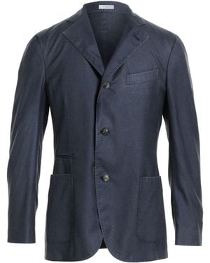 Boglioli Blazer Cashmere, Silk - Blue