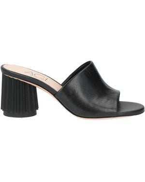 Agl Attilio Giusti Leombruni Sandals Leather - Black