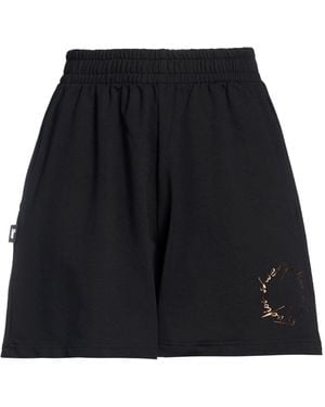 Shoe Shorts & Bermuda Shorts Cotton, Elastane - Black