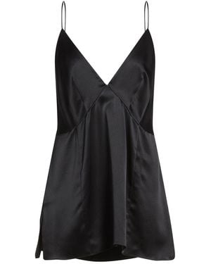 KHAITE Top Silk - Black