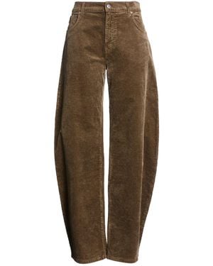 ViCOLO Pants Cotton, Modal, Elastane - Brown