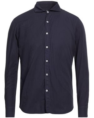 Bagutta Shirt Cotton - Blue