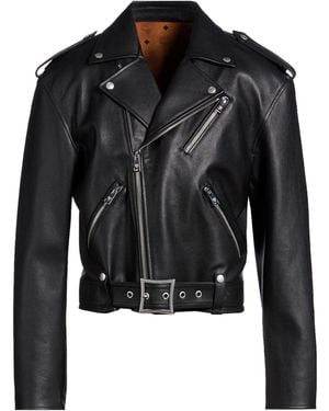 MCM Jacket Lambskin - Black