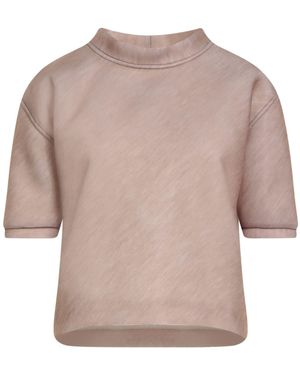 Philosophy Di Lorenzo Serafini Khaki Top Polyester, Elastane - Natural