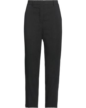 Jucca Pants Linen, Viscose, Elastane - Black