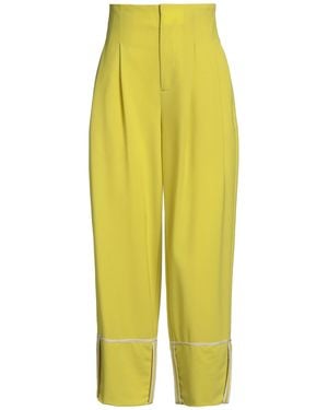 Lorena Antoniazzi Pants Virgin Wool, Elastane - Yellow