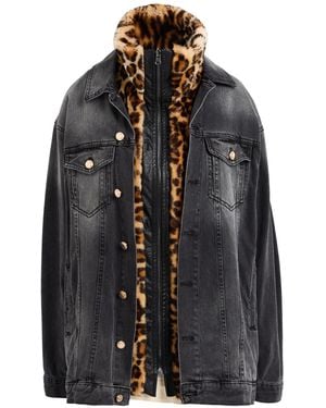 Silvian Heach Denim Outerwear - Black