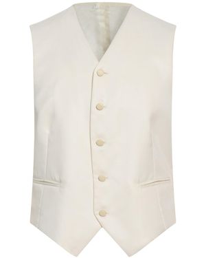 Angelo Nardelli Waistcoat - White