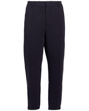 Emporio Armani Midnight Pants Cotton, Polyester, Elastane - Blue