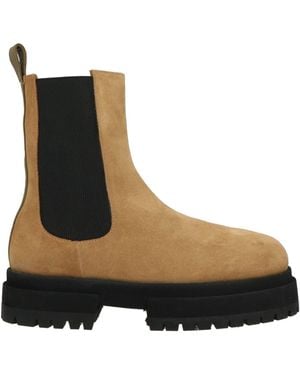 MARIA LUCA Mustard Ankle Boots Leather - Brown
