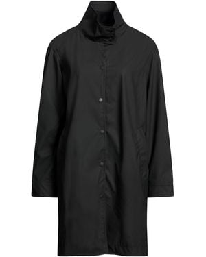 Crossley Overcoat & Trench Coat Polyester, Polyurethane - Black