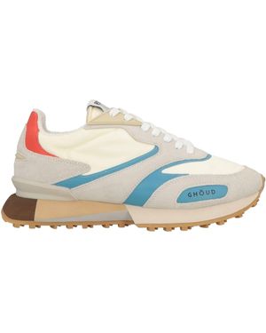 GHŌUD Cream Sneakers Nylon, Leather, Synthetisches Material - Blue