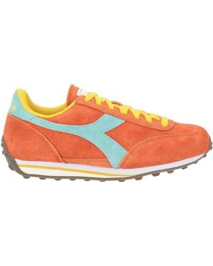 Diadora Trainers Leather - Orange