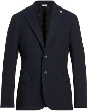 Manuel Ritz Blazer Cotton, Polyester - Blue