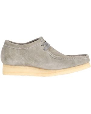 Clarks Lace-Up Shoes - White