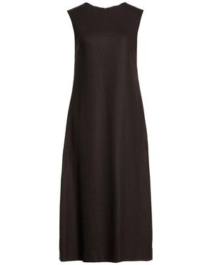 Liviana Conti Midi Dress Cashmere, Polyamide - Black