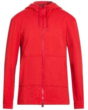Kiton Sweatshirt Cotton, Elastane - Red