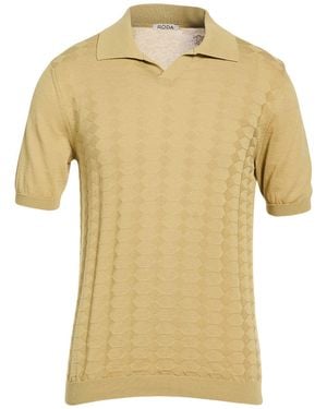 Roda Polo Shirt Cotton - Yellow
