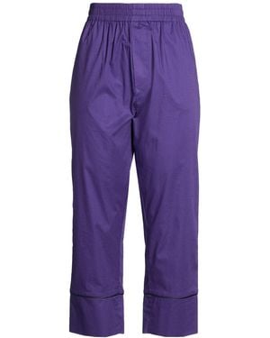 THE M.. Pants Cotton, Elastane - Blue