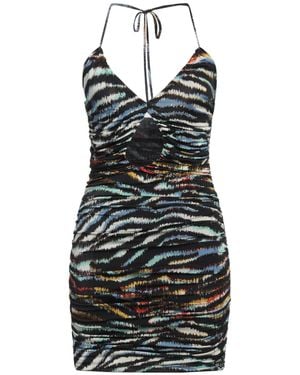 Just Cavalli Mini Dress Viscose, Elastane - Black