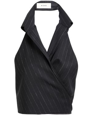 Rohe Top Virgin Wool, Elastane - Black