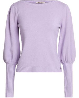 White Wise Jumpers - Purple