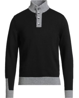 Vneck Pullover - Schwarz