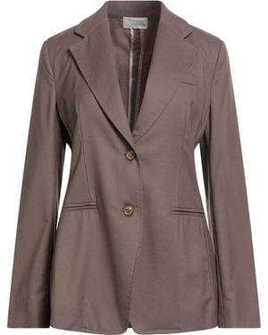 Drumohr Blazer Virgin Wool, Silk, Cashmere - Brown