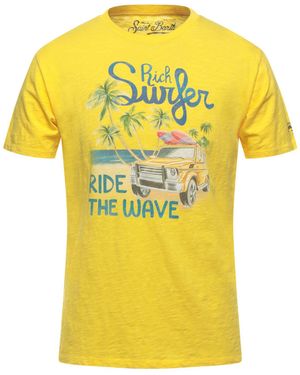 Mc2 Saint Barth T-Shirt Cotton - Yellow