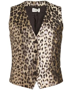 P.A.R.O.S.H. P.A.R.O..H. Couture-Weste - Schwarz