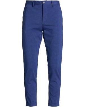OVER/D Pants Cotton, Nylon, Elastane - Blue