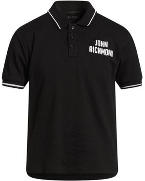 John Richmond Polo Shirt Cotton - Black