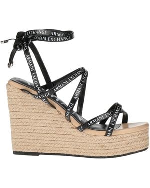 ARMANI EXCHANGE Espadrillas - Metallizzato