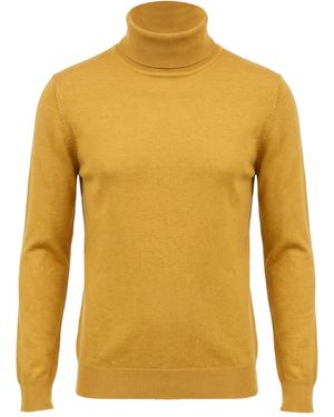 Gran Sasso Turtlenecks - Yellow