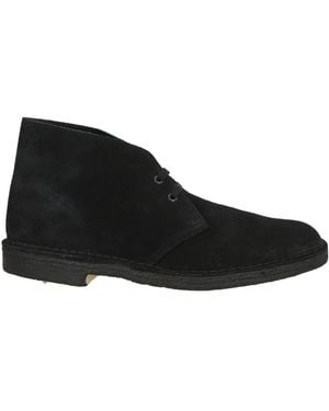 Clarks Ankle Boots Leather - Black