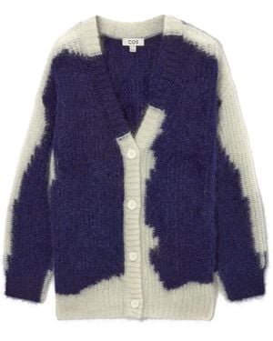 COS Cardigan - Blu