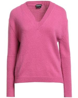 Tom Ford Sweater Wool, Polyamide, Cashmere - Pink