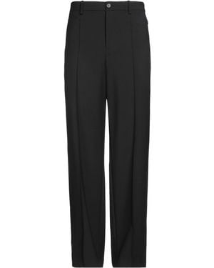 Helmut Lang Trousers Polyester, Virgin Wool, Elastane - Black