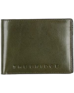 The Bridge Military Wallet Cow Leather - Green