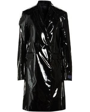 Raf Simons Coat Cotton - Black
