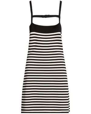 Nina Ricci Mini Dress Viscose, Polyamide, Elastane - Black